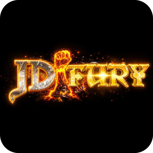 JD Fury Casino Logo - High-Energy Online Casino in the Philippines